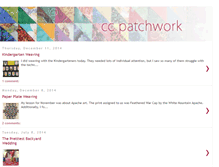 Tablet Screenshot of ccpatchwork.com
